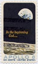 Karte vom 27. Oktober 1970, Apollo-Briefmarke