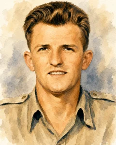 Porträt Matt Gordon in Uniform