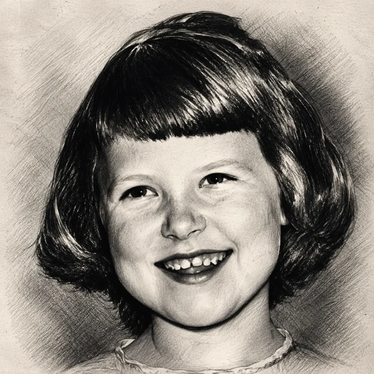 Zeichnung von Ann Marie Burr (Porträt)