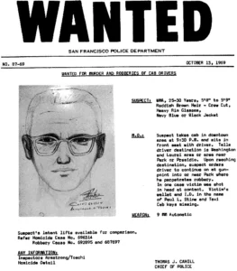 Phantombild und Täterbeschreibung nach dem Mord an Paul Stine