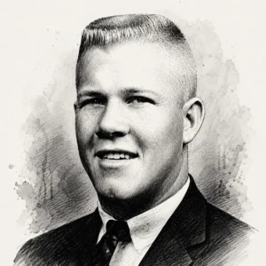 Zeichnung: Porträt von Charles Whitman 1963